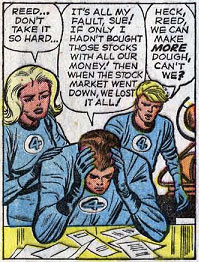 Fantastic Four issue 9: financial smarts