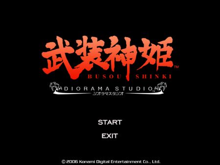 Konami Busou Shinki Diorama Studio Start