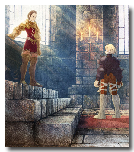 Final Fantasy Tactics: Delita and Ramza wallpaper