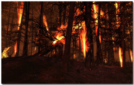 Guild Wars: Eye of the North: Burning Forest